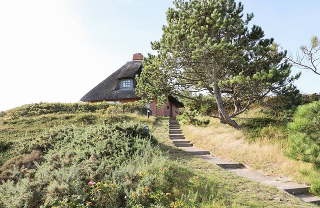 Ruhiges Ferienhaus mit atemberaubenden Blick in Strandnähe.
