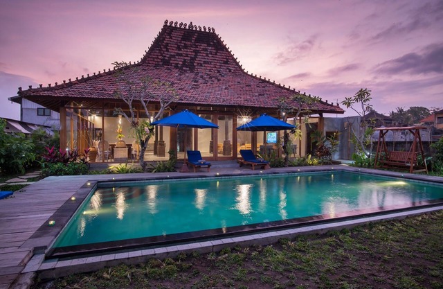 Rumah Tyang Mengwi, privater Pool, Villa mit 2 Schlafzimmern