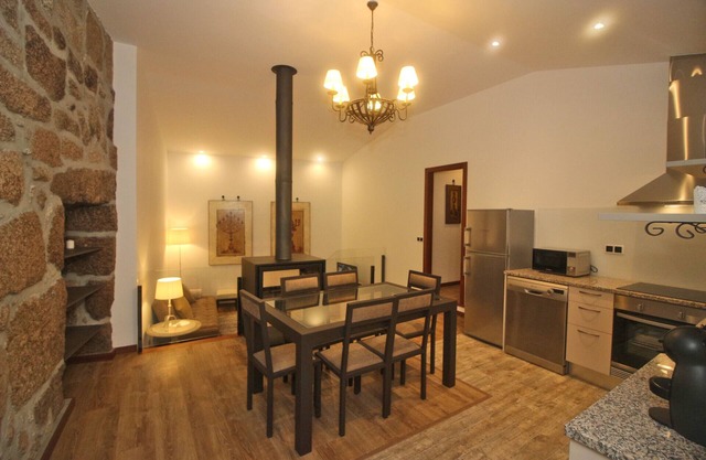 Landhaus in Geres für 4 Personen mit Kamin