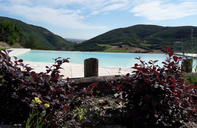 Landschaft Villa Marche Eingebettet in die Hügel, mit privatem Pool, Meerblick