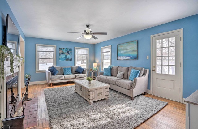 Rural Oswego Cottage on 50-Acre Orchard & Farm!