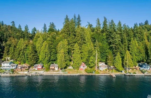 Rustikale 1935 Waterfront Cabin auf Colvos Passage