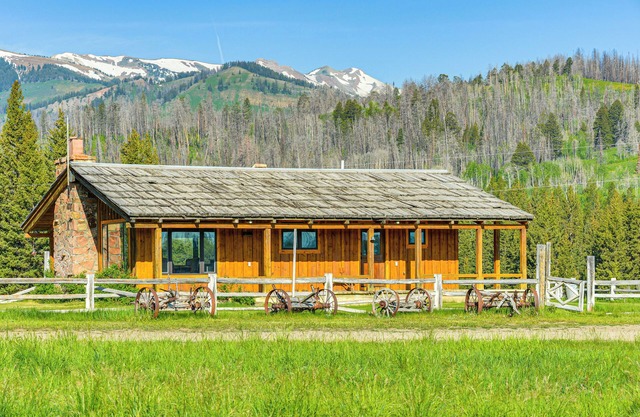 Rustic Bondurant Cabin: Fish, Hike, & Bike!