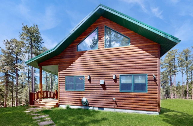 Rustic cabin w/ expansive outdoor space, gas firepit, W/D & free WiFi