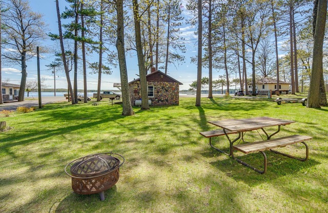 Rustic Cabin w/ Fire Pit, Steps to Sand Lake!
