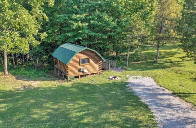 Rustic Cabin with Pool Access