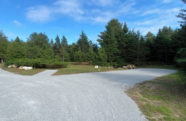 Rustic campground in De Tour Village with Large secluded lots. 4 Sites available
