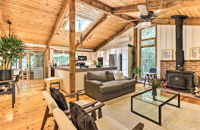 Rustic-Chic Home w/ Decks: Pool + Lake Access