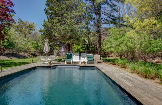 Rustic, Eclectic-style home with private pool, flooding natural light,...