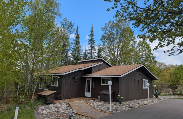 Rustic Fawn at White Birch Lake | Fireplace, AC, Lake Access w/ Dock, Dogs OK