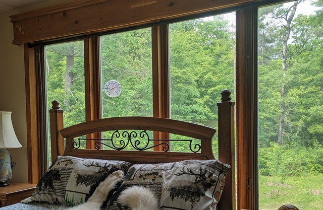 Rustic Log cabin for nature enthusiast