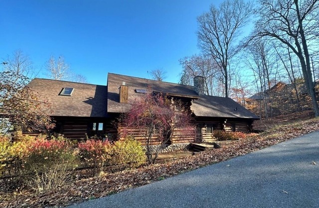 Rustic log cabin on Walloon Lake