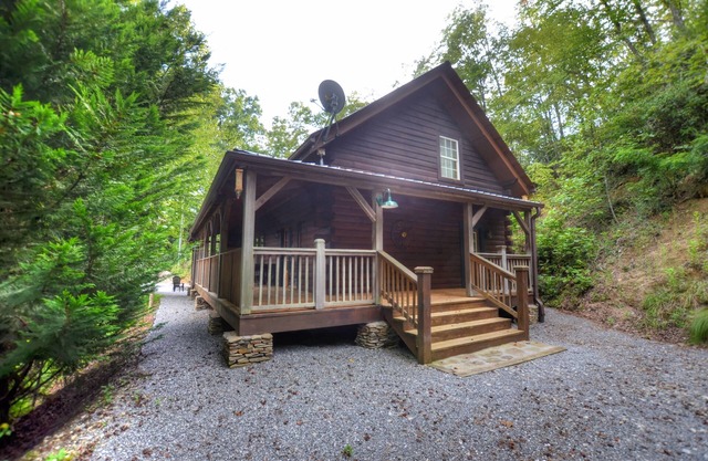 Rustikale Moonshiner Hideaway Cabin in der Nähe von Bryson City und NOC