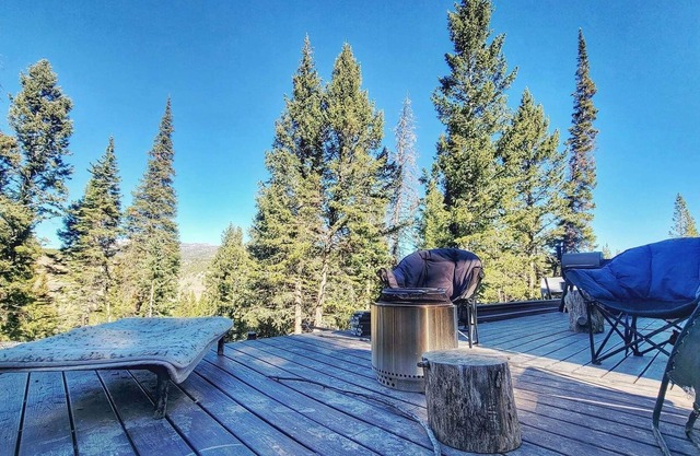Rustic Mountain Cabin with Direct Trail Access Togwotee Mountain