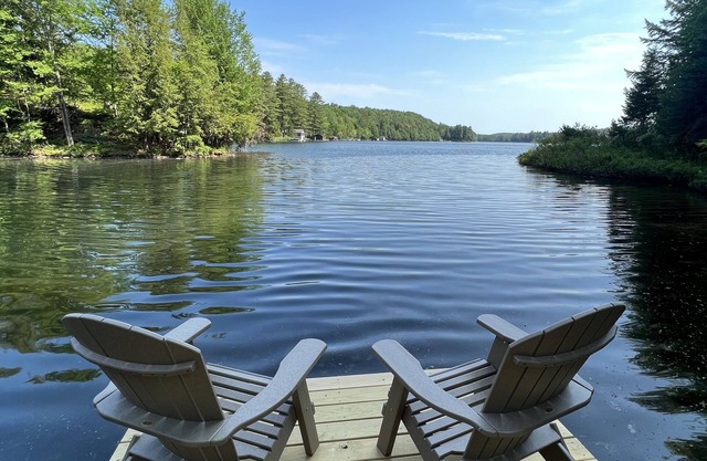 Rustikales privates separates Adirondack Cottage