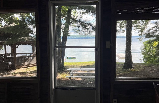 Rustic View Cabin sits on a 2.5 acres on beautiful Hubbard Lake.