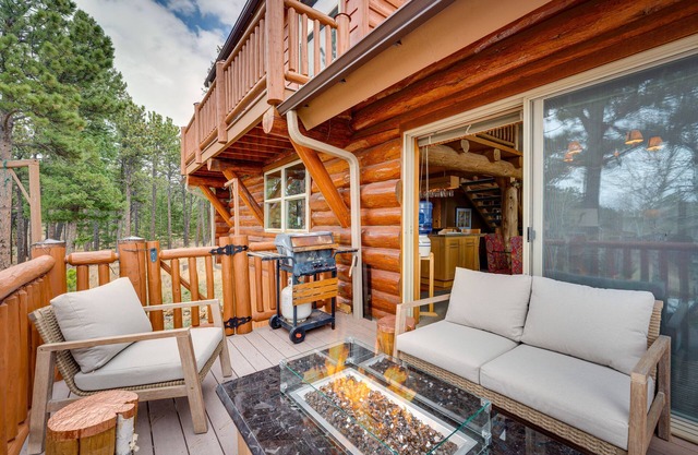 Rustic Ward Retreat w/ Deck + Mountain Views!