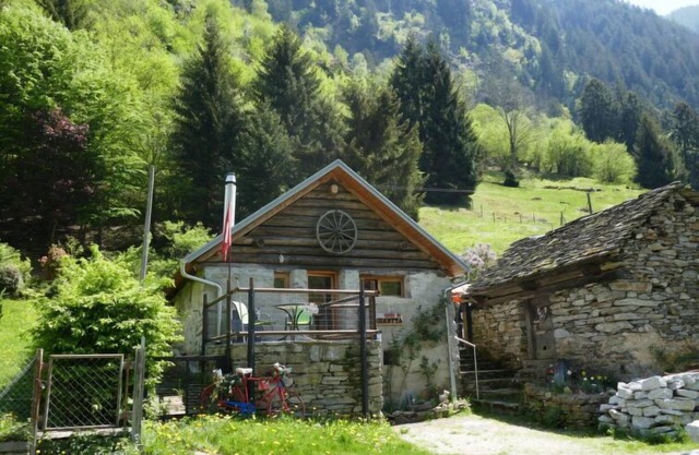 Ferienhaus Rustico Ginetta in Malvaglia - 5 Personen, 2 Schlafzimmer