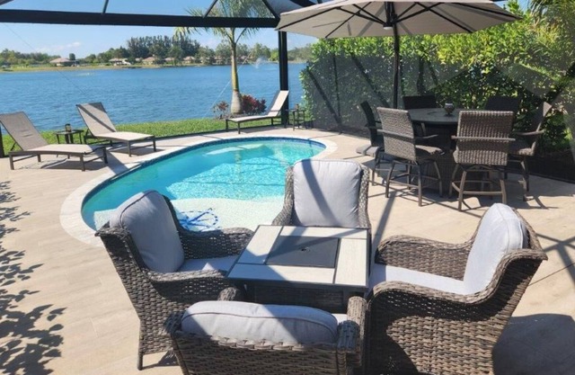 RV Lot with Pool for Rent in Luxury Motorcoach Resort - Lot 55