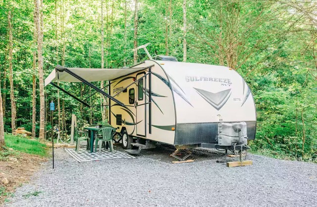 Safe Haven Farm Gulf Breeze RVCamper Roan Mountain