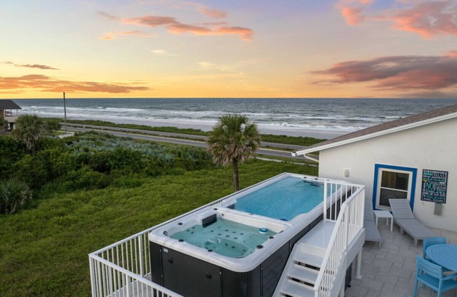 Brand new refurbished beach right outside your door