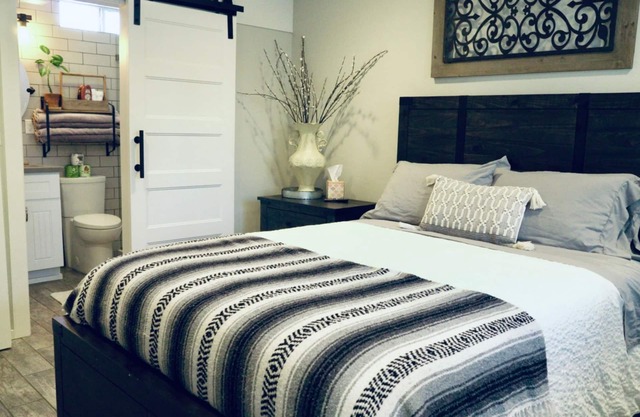 San Diego's Sustainable Couples Retreat, Modern-Rustic Design with Zen Vibes