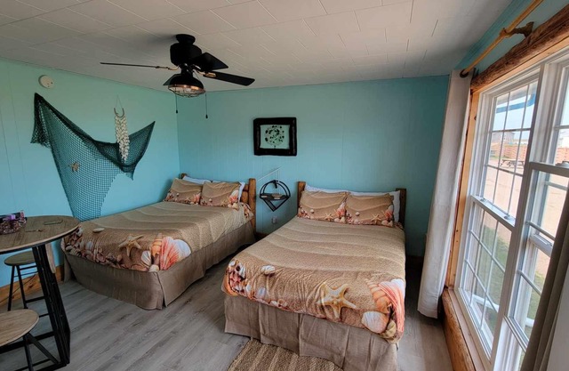 Sand Dunes is our Unique, Mint and Sandy Dune room