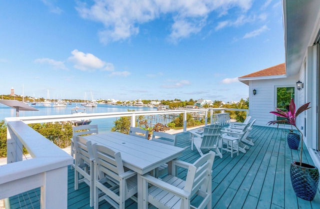 BRAND NEW Three Bedroom Home With Dock On Hope Town Harbour