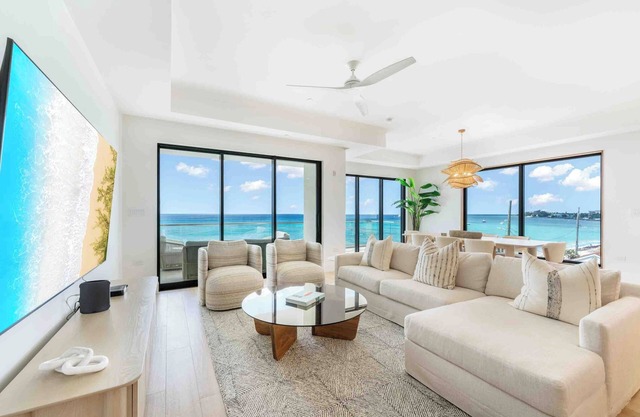 Sands #5: New Luxury 7 Mile Beach Condo w/Rooftop Pool & Barefoot Beach