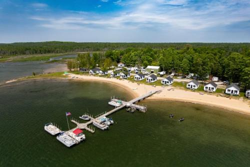 Sandy Beach and Sunset Views Cedarville Cabin 3!