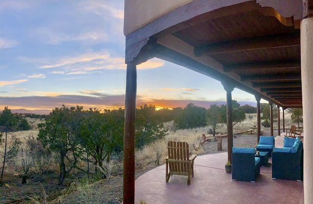 Santa Fe Sanctuary with Views at Every Turn
