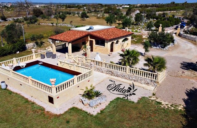 Santa Maria di Leuca Salento die Villa von Aida privaten Parkplatz