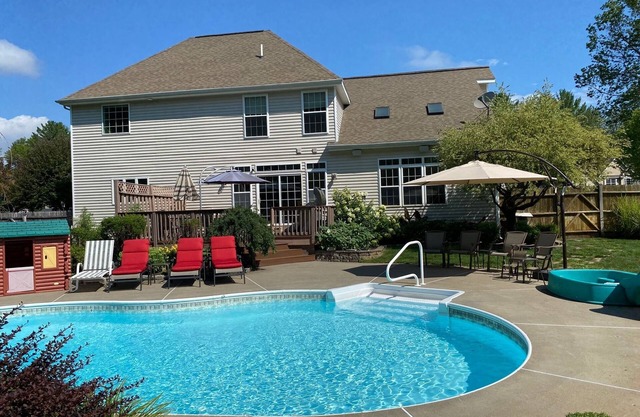 Saratoga Retreat with Heated Saltwater Pool