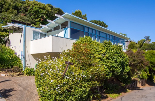 Sausalito Butterfly House: Blick auf die Bucht / ruhig / zu Fuß in die Stadt und Fähre