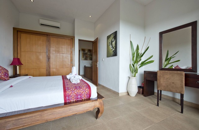 Sawah Town House A2 Blick auf den Pool