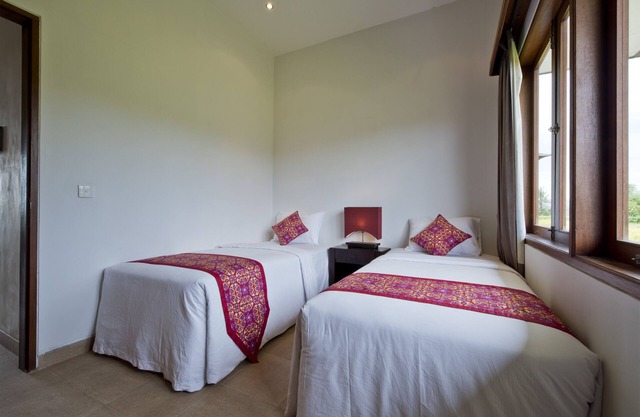 Sawah Town House C1 Reisfeldansicht