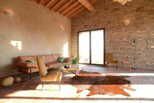 Schöne Wohnung in Volterra mit Gemeinsamem Garten