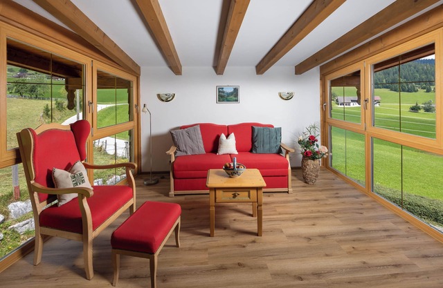 Ferienwohnung Schmuckenstein, 1-2 Personen, 52 qm, Wintergarten, Balkon, W-LAN