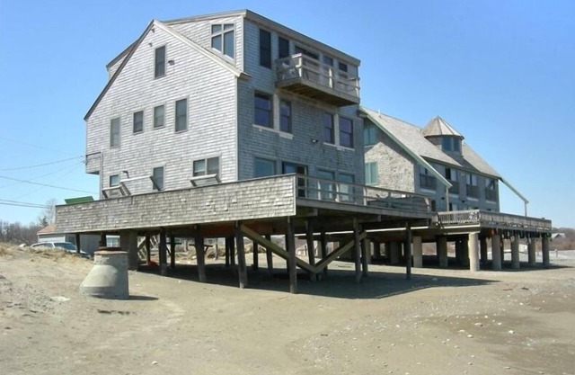 Scituate, Massachusetts - Oceanfront am Strand von Ägypten