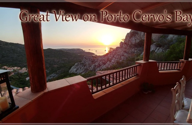 Meerblick und atemberaubende Landschaft im gemütlichen Haus mit Charme, Porto Cervo 2 km