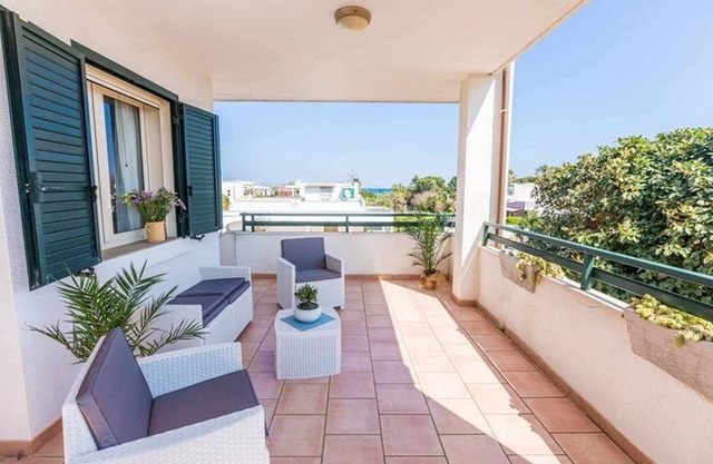 Meerblick, 2 Veranden, Parkplatz , Strand 150 m, Modern, Wlan, Oase 3 km