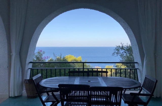 Sea view villa