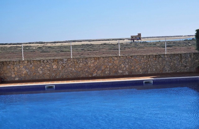 Seafront Complex with private pool, two bedroom apartment fully equipped