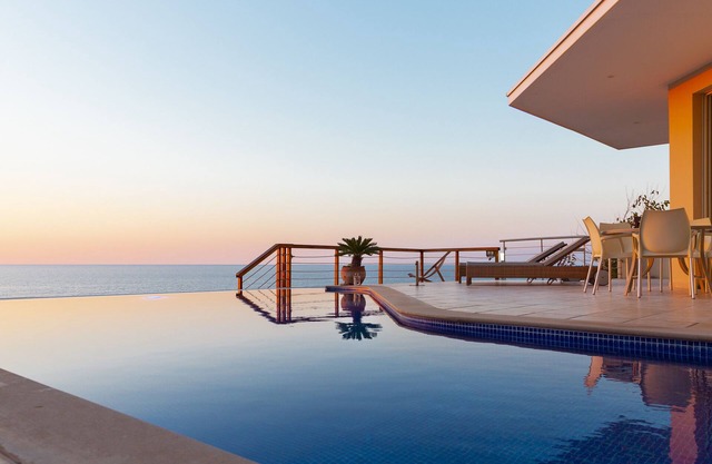 Luxuriöse Strand-Villa, direkt am Meer, mit privatem Schwimmbecken