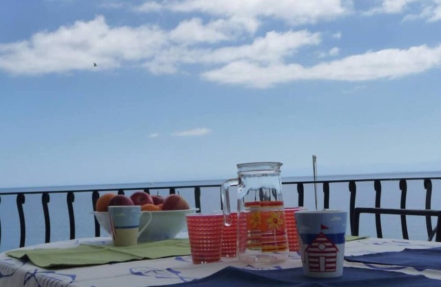 Studio mit Blick auf das Meer in Le Terrazze nahe dem Zentrum von Lipari