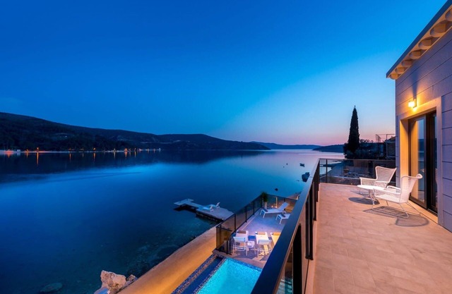 Seafront Villa with Modern Interior