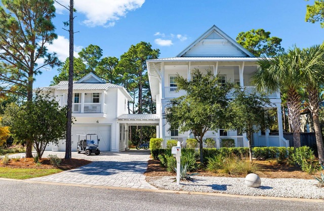 Seagrove Beach escape—with private pool, chef’s kitchen, 9 bikes, and an LSV