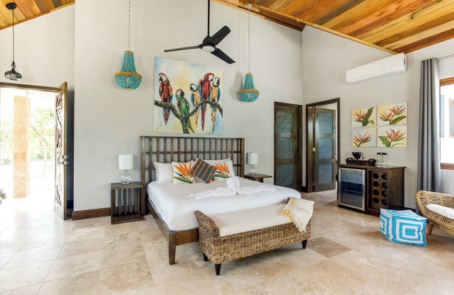Seaside Belize Sanctuary with King Bed, Private Balcony & Dual Rain Showers