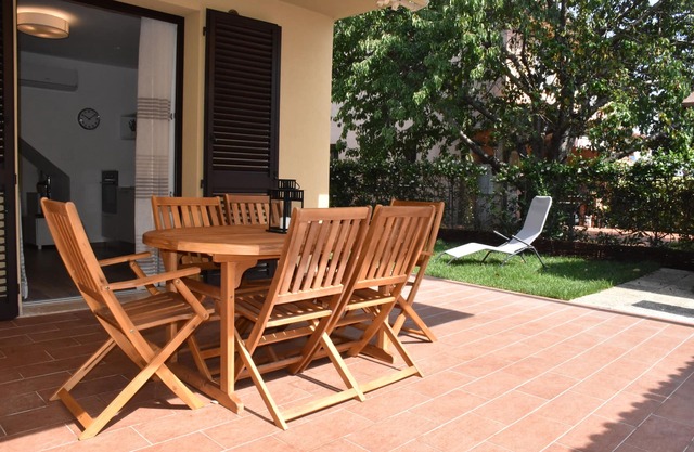 Haus am Meer mit privatem Garten