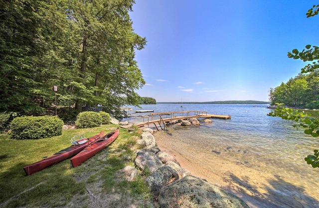 Sebago Lake Gem on Private Cove w/ Boat Dock!